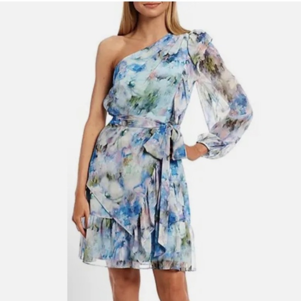 Alex Marie Sophie One Shoulder Dress